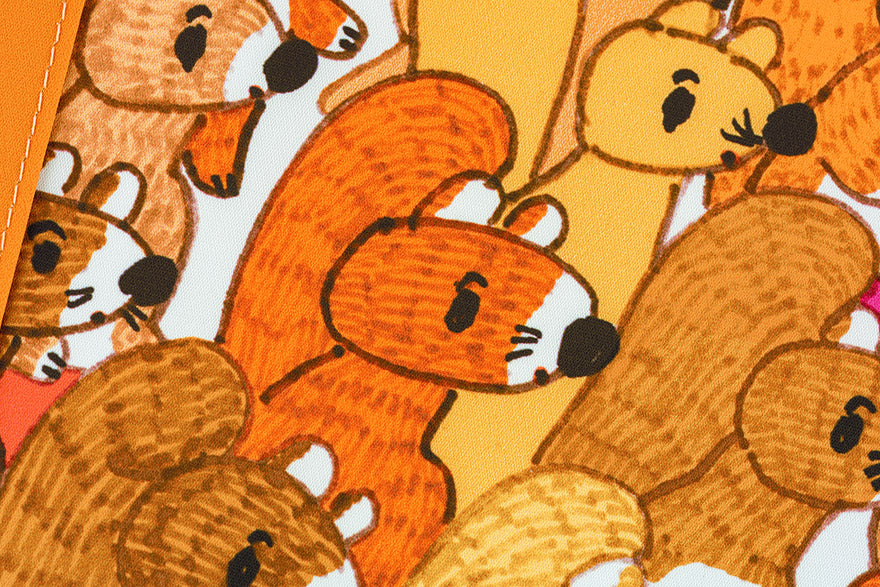 100%ORANGE: Squirrel Squadron [Hobonichi Original (A6) Techo Cover] (Cover Only)