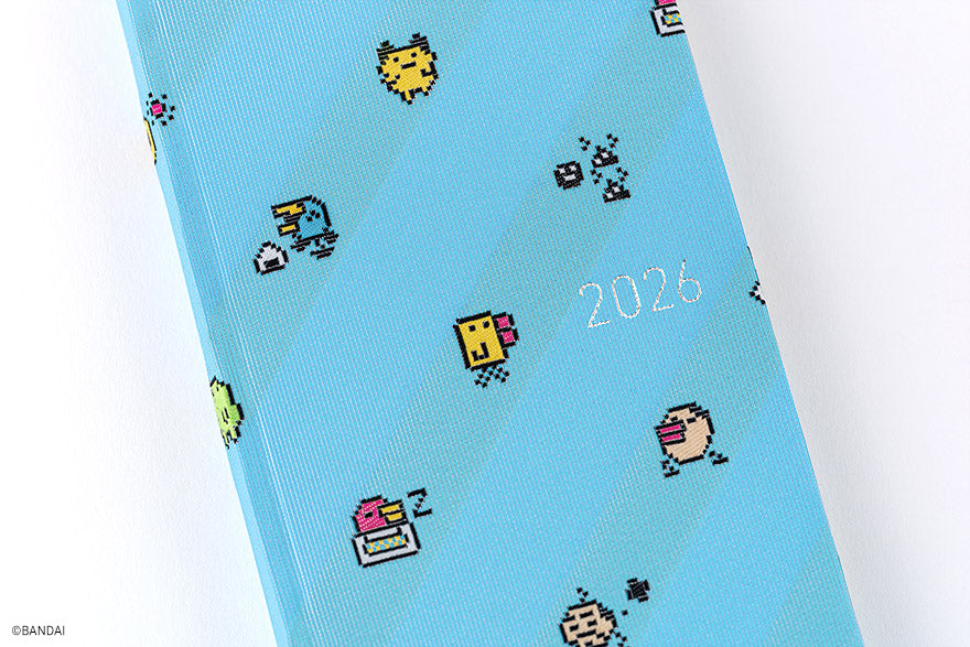 Hobonichi Techo 2026 Tamagotchi: Our Tamagotchi Weeks Hardcover Book / Weekly Horizontal / Jan start / Mon start - English Edition