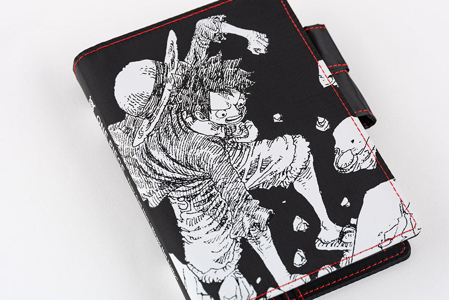 ONE PIECE magazine: Straw Hat Luffy (Black) [Hobonichi Original (A6) Techo Cover] (Cover Only)