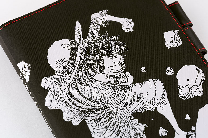 ONE PIECE magazine: Straw Hat Luffy (Black) [Hobonichi Cousin (A5) Techo Cover] (Cover Only)