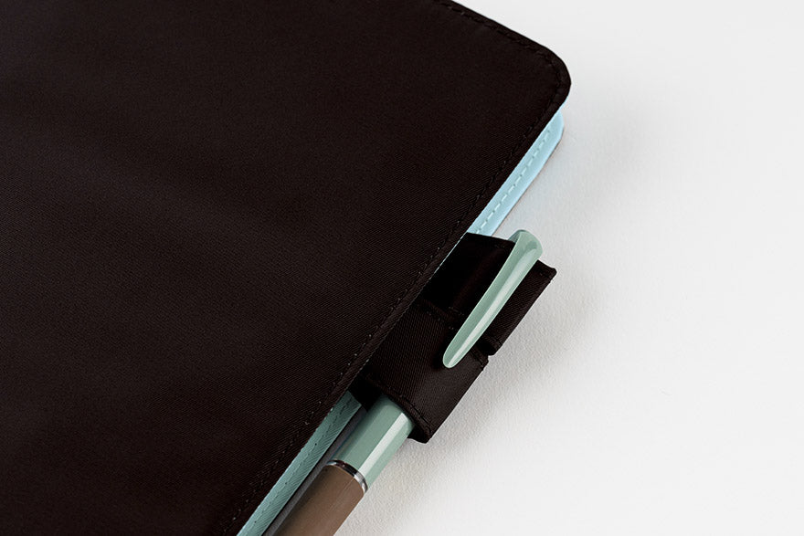 Colors: Black x Clear Blue [Hobonichi Cousin (A5) Techo Cover] (Cover Only)