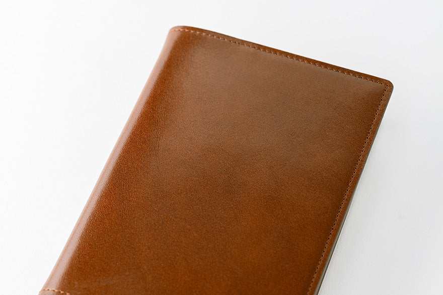 Leather: Taut (Brown) [Hobonichi Original (A6) Techo Cover] (Cover Only)