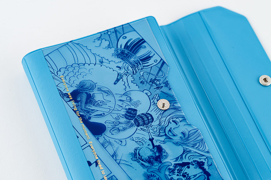 Hobonichi Techo 2025 ONE PIECE magazine: Banquet (Blue) A6 Original Size Cover (Cover Only)