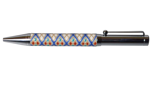 Kutani Yaki(ware) Ballpoint Pen - HISHIMON -