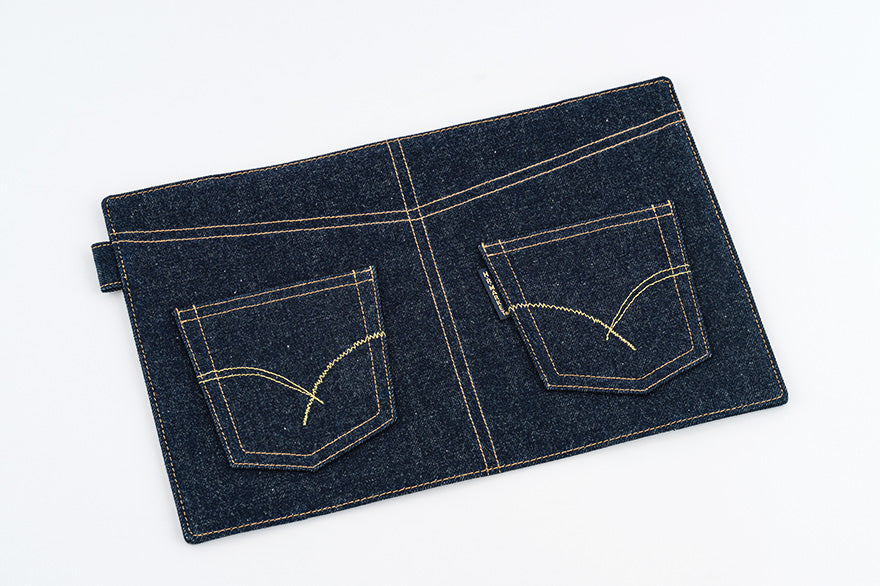 Hollywood Ranch Market: Indigo Jeans Pocket [Large 5-Year Techo] A5 Size (fits Large 5-Year Techo) (Cover Only)