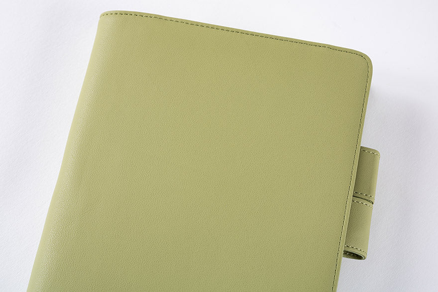 Leather: Sage Green [Hobonichi Cousin (A5) Techo Cover] (Cover Only)