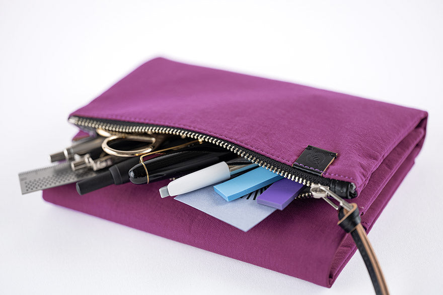 Tragen: Purple [Hobonichi Original (A6) Techo Cover] (Cover Only)