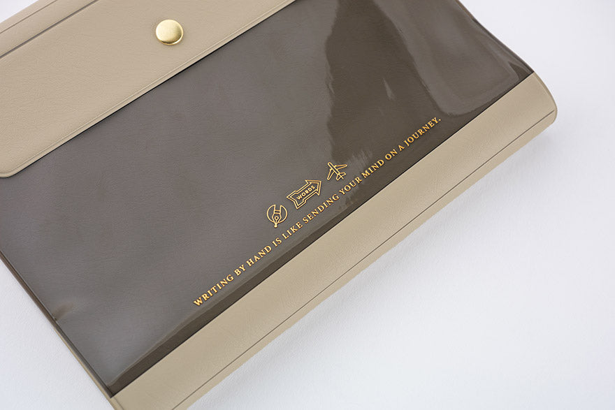 Alettone: Gray [Hobonichi Cousin (A5) Techo Cover] (Cover Only)