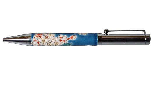 Kutani Yaki(ware) Ballpoint Pen - SAKURA -
