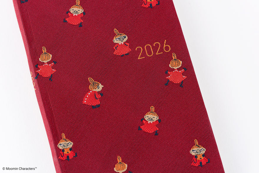Hobonichi Techo 2026 Moomin: Little My Everywhere! Weeks Hardcover Book / Weekly Horizontal / Jan start / Mon start - English Edition