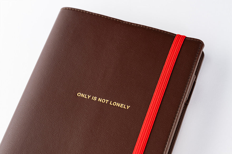 Only is Not Lonely (Chocolate) [Hobonichi Cousin (A5) Techo Cover] (Cover Only)