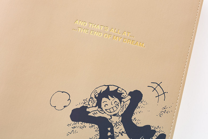 ONE PIECE magazine: End of Luffy’s Dream (Sand Beige) [Hobonichi Cousin (A5) Techo Cover] (Cover Only)