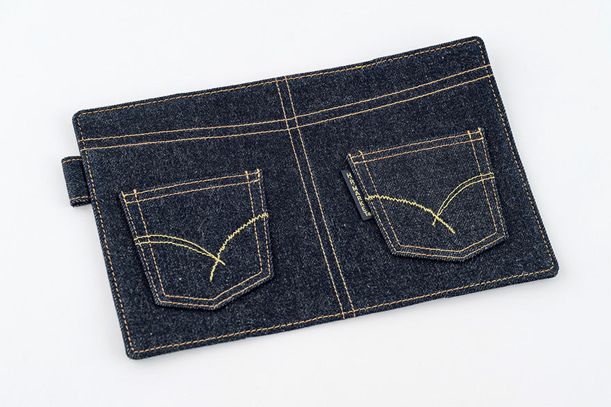 Hollywood Ranch Market: Indigo Jeans Pocket [5-Year Techo] A6 Size (fits 5-Year Techo) (Cover Only)