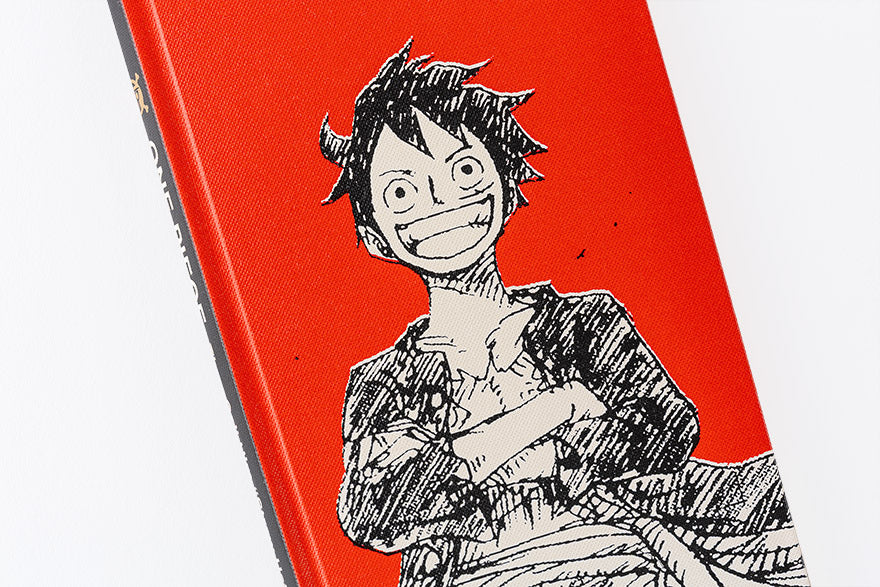 Hobonichi Techo 2026 ONE PIECE magazine: Straw Hat Luffy (Red) Weeks Hardcover Book / Weekly Horizontal / Jan start / Mon start - English Edition