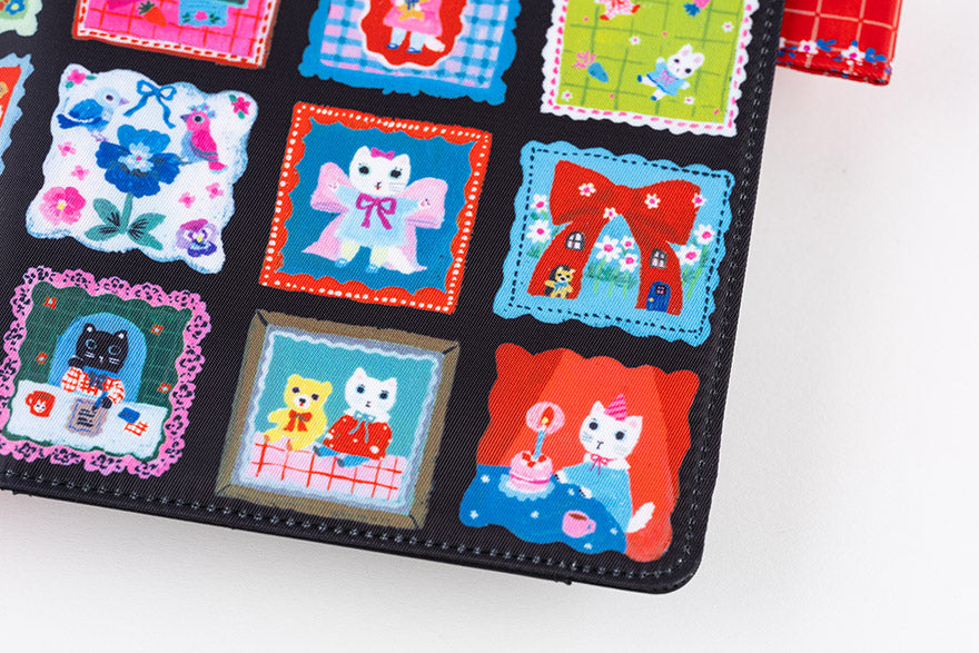 Hobonichi Techo 2026 Yumi Kitagishi: White Cat’s Daily Life A5 Cousin Size Cover (Cover Only)