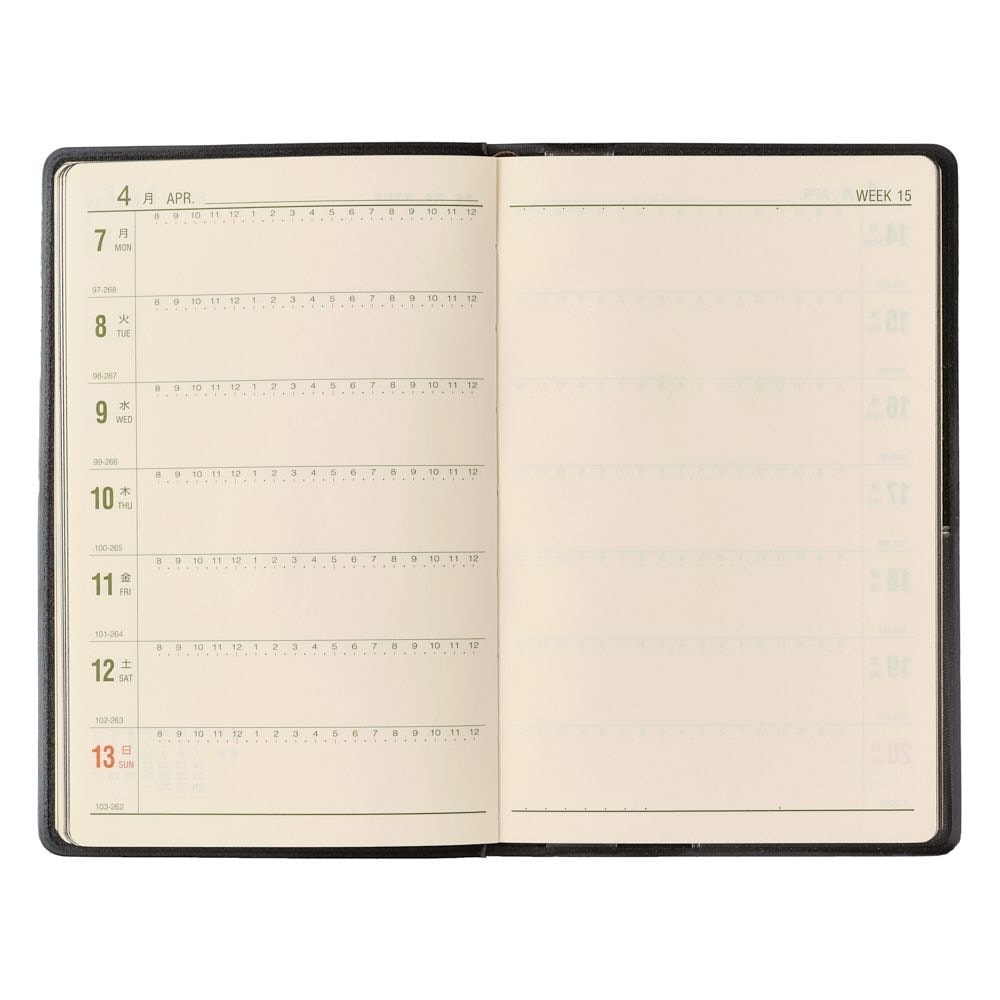 2025 NOLTY Weekly Planner / Monday start, Japanese Planner, Diary, Journal, Agenda