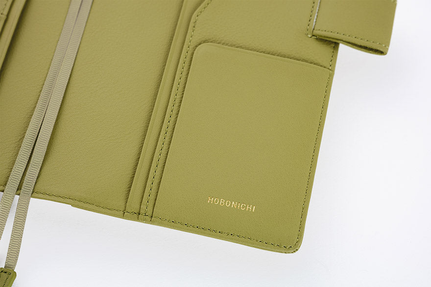 Leather: Sage Green [Hobonichi Original (A6) Techo Cover] (Cover Only)