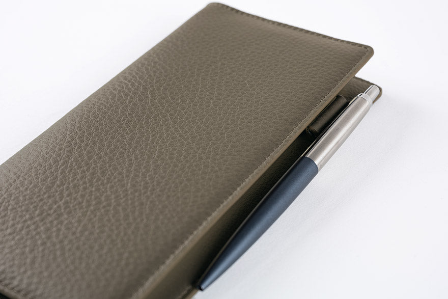 Leather: Taut (Gray & Light Blue) [Hobonichi Weeks Cover] (Cover Only)
