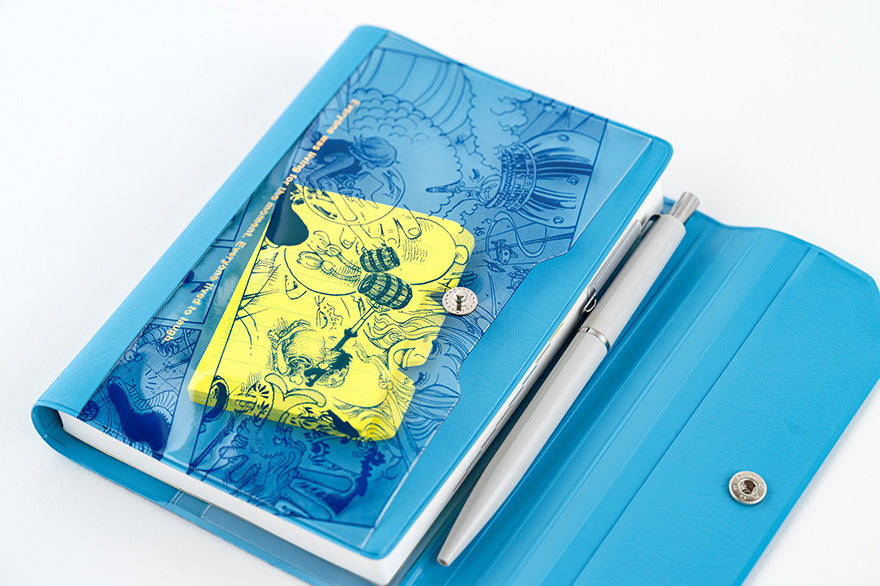 Hobonichi Techo 2025 ONE PIECE magazine: Banquet (Blue) A6 Original Size Cover (Cover Only)