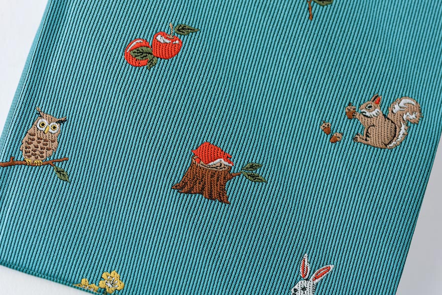 Weeks MEGA, Hobonichi Techo 2026 Bow & Tie: In the Forest Weeks Mega Hardcover Book / Weekly Horizontal / Jan start / Mon start - English Edition