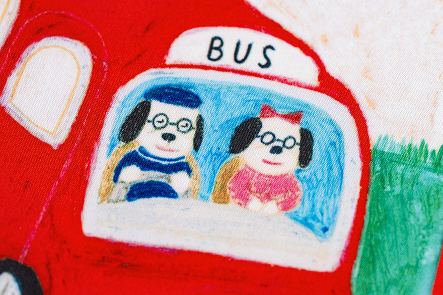 Keiko Shibata: Bus management by Mr. and Mrs. Inoue [Hobonichi Original (A6) Techo Cover] (Cover Only)