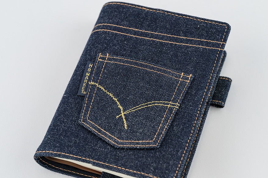 Hollywood Ranch Market: Indigo Jeans Pocket [5-Year Techo] A6 Size (fits 5-Year Techo) (Cover Only)