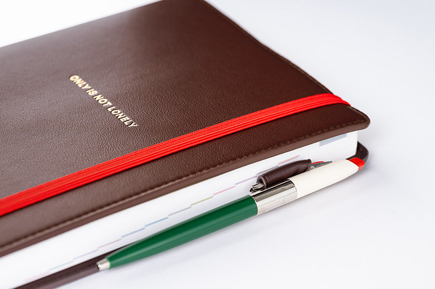 Only is Not Lonely (Chocolate) [Hobonichi Cousin (A5) Techo Cover] (Cover Only)