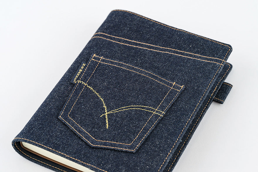Hollywood Ranch Market: Indigo Jeans Pocket [Large 5-Year Techo] A5 Size (fits Large 5-Year Techo) (Cover Only)