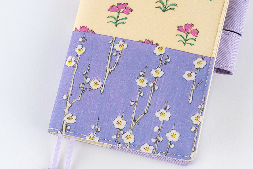 Unsodo: Bijutsukai (Plum and Dianthus) [Hobonichi Original (A6) Techo Cover] (Cover Only)