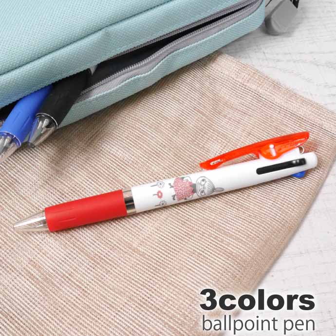 3-Color Jetstream Ballpoint Pen 0.5mm - Little My - , Hobonichi Pen