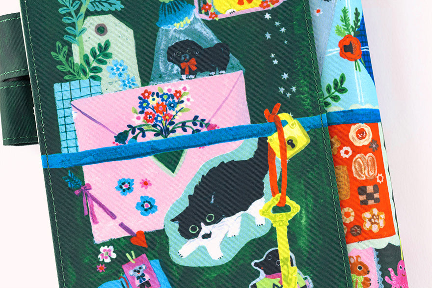 Hobonichi Techo 2025 Yumi Kitagishi: Letter A5 Cousin Size Cover (Cover Only)