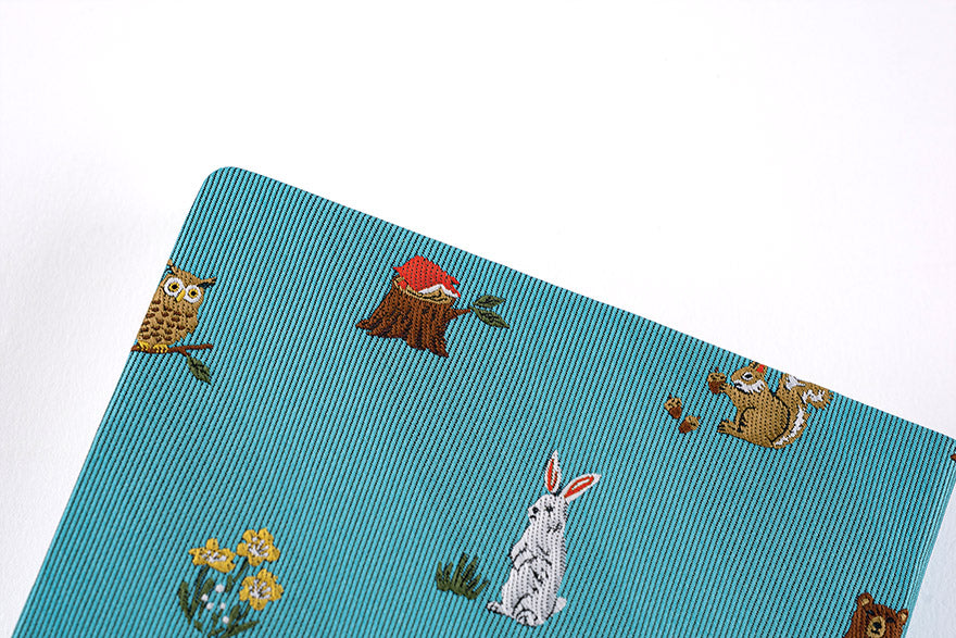 PRE-ORDER Hobonichi Techo 2026 Bow & Tie: In the Forest HON  / A6 Size / Daily / Jan start / Mon start - English Edition