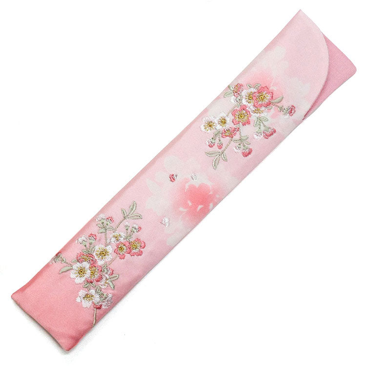 Cherry Blossom Sensu (Japanese folding fan) for Women - Pink -