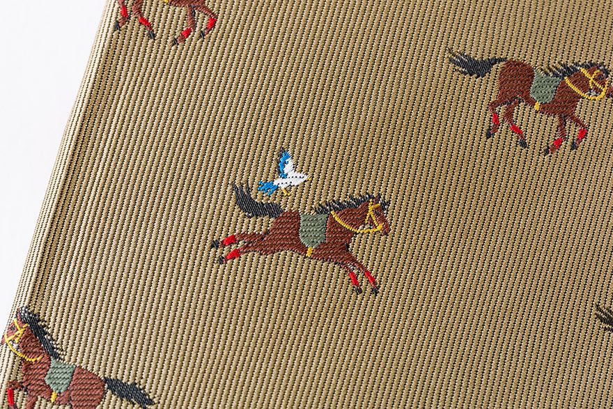 PRE-ORDER Hobonichi Techo 2026 Bow & Tie: Galloping Horses HON  / A6 Size / Daily / Jan start / Mon start - English Edition