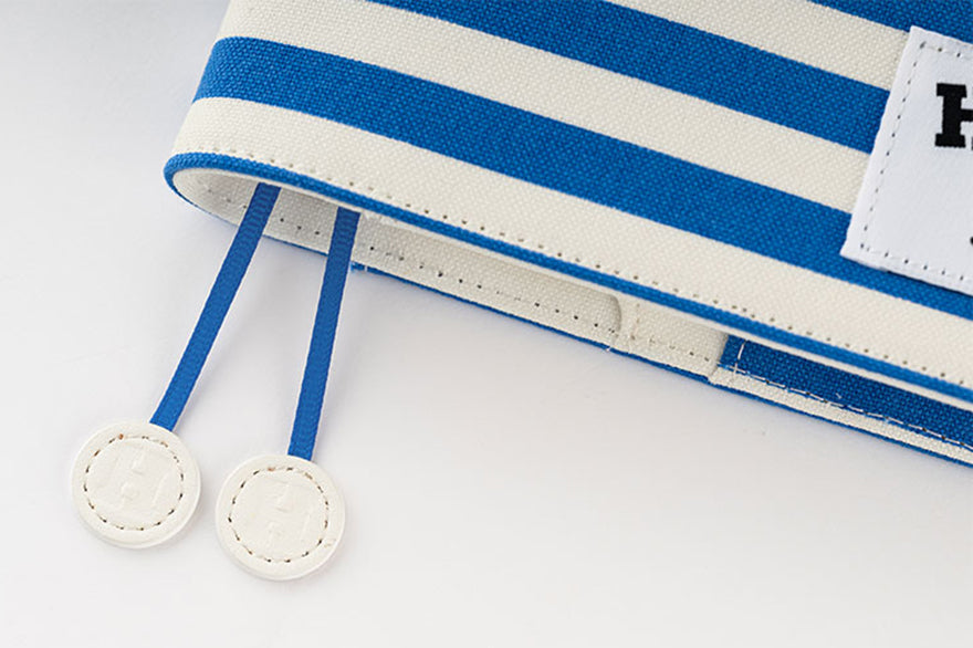 Marine Stripes [Hobonichi Cousin (A5) Techo Cover] (Cover Only)