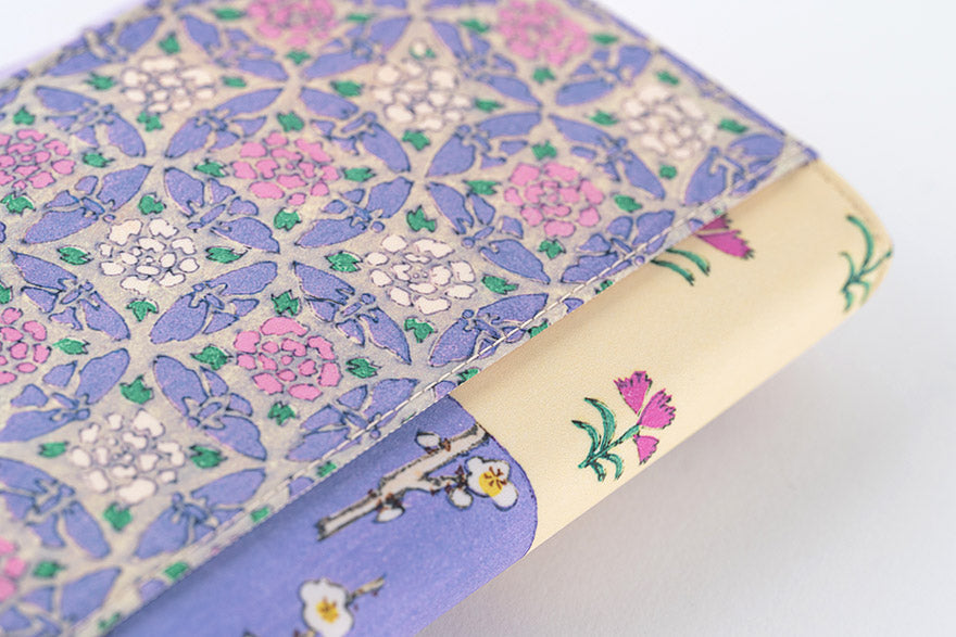 Unsodo: Bijutsukai (Plum and Dianthus) [Hobonichi Original (A6) Techo Cover] (Cover Only)