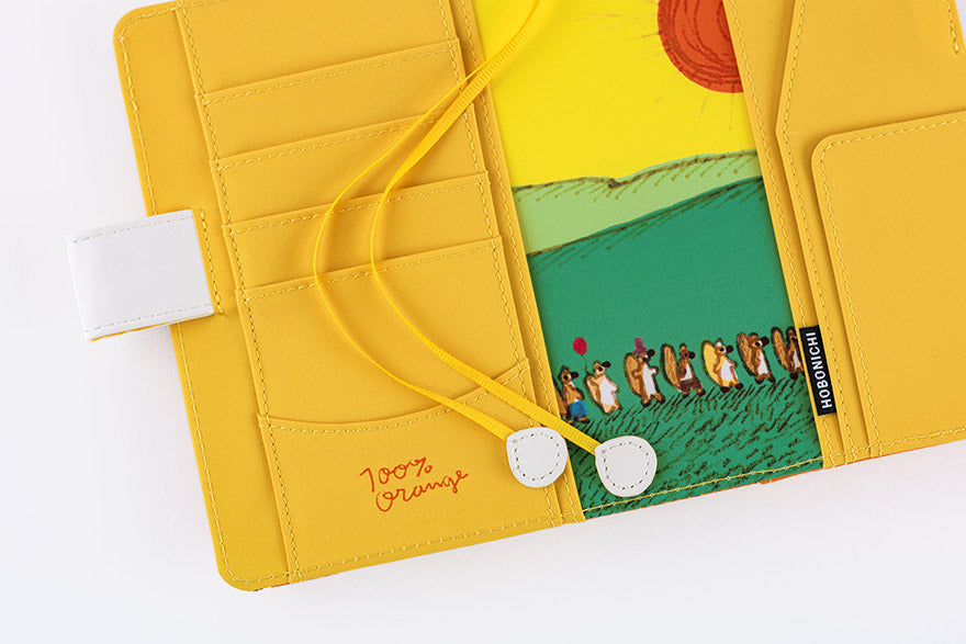 100%ORANGE: Squirrel Squadron [Hobonichi Original (A6) Techo Cover] (Cover Only)
