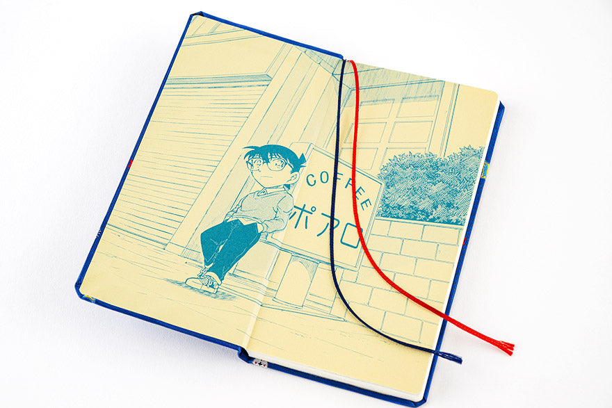Hobonichi Techo 2026 Spring April Start - Detective Conan: Conan Motifs Weeks Hardcover Book / Weekly Horizontal / April Start / Mon start - Japanese Edition