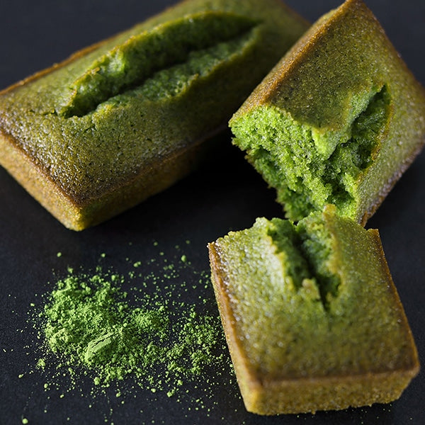 Matcha Green Tea Financier 10 pcs Set, Japanese Sweets Souvenir, Japanese Desserts