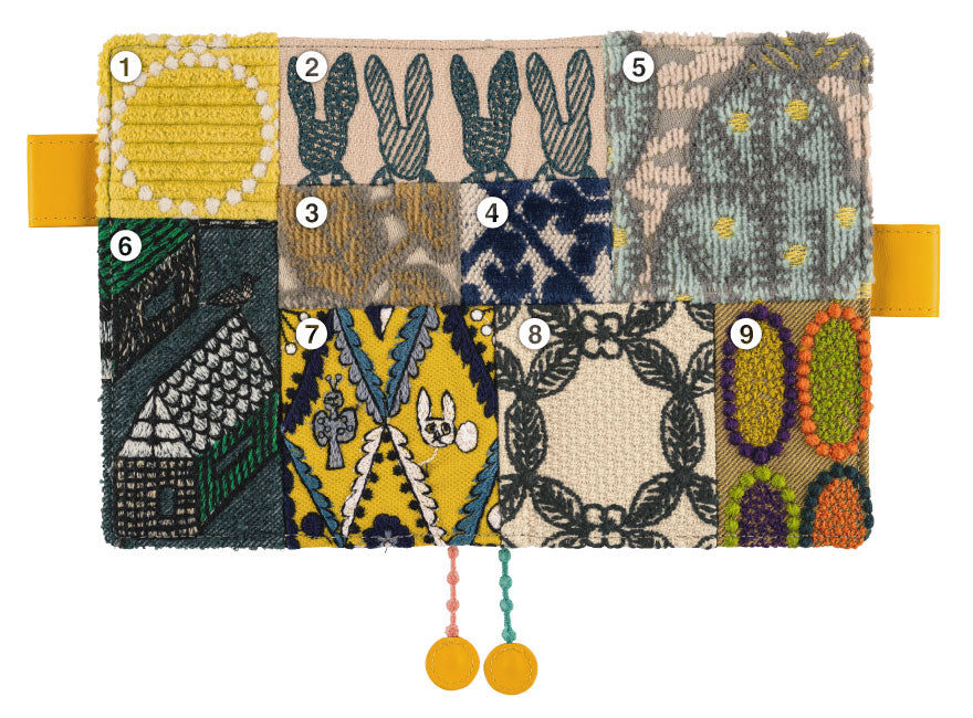 Hobonichi Techo 2025 minä perhonen: piece, (Original Mix) A6 Original Size Cover (Cover Only)