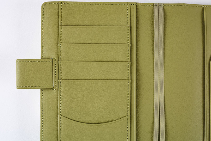 Leather: Sage Green [Hobonichi Original (A6) Techo Cover] (Cover Only)