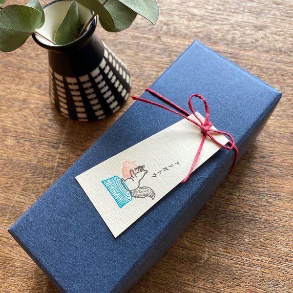 necktie × mizushima: JIZAI Clear Stamp BOX Motif set - SANPOMICHI -