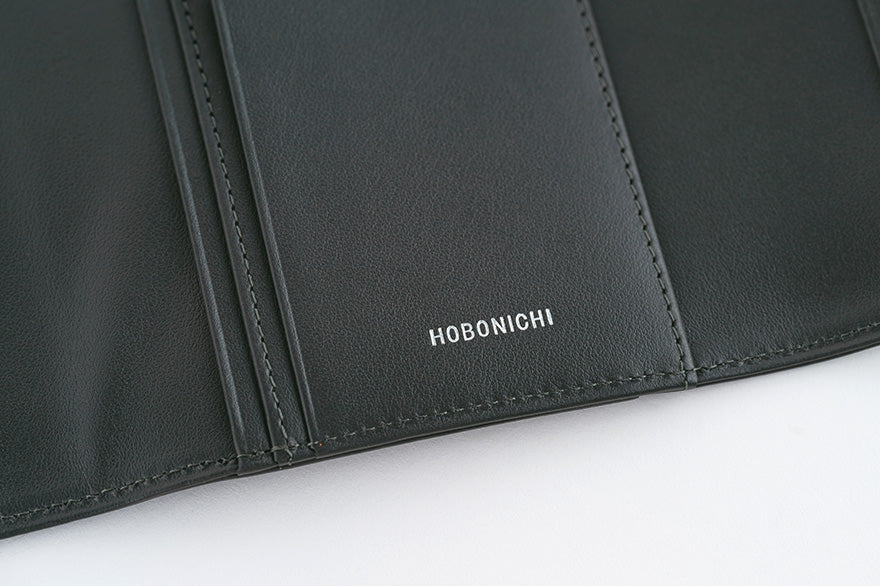 Leather: Charcoal Gray [Hobonichi Original (A6) Techo Cover] (Cover Only)