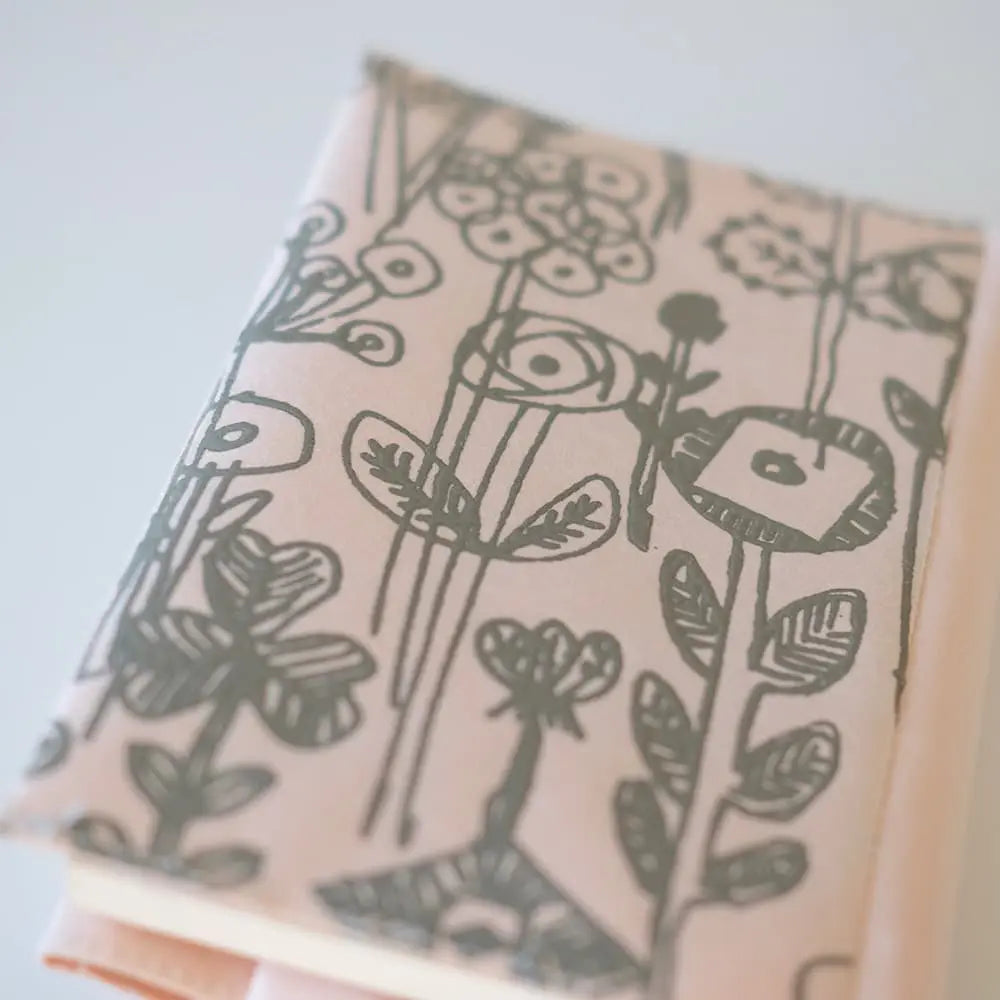 mina perhonen: Book Cover A6 Size - Letter of Flower - , Hobonichi Cover