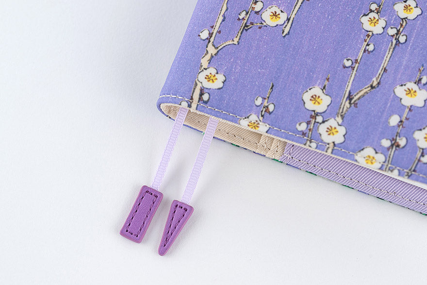 Unsodo: Bijutsukai (Plum and Dianthus) [Hobonichi Original (A6) Techo Cover] (Cover Only)