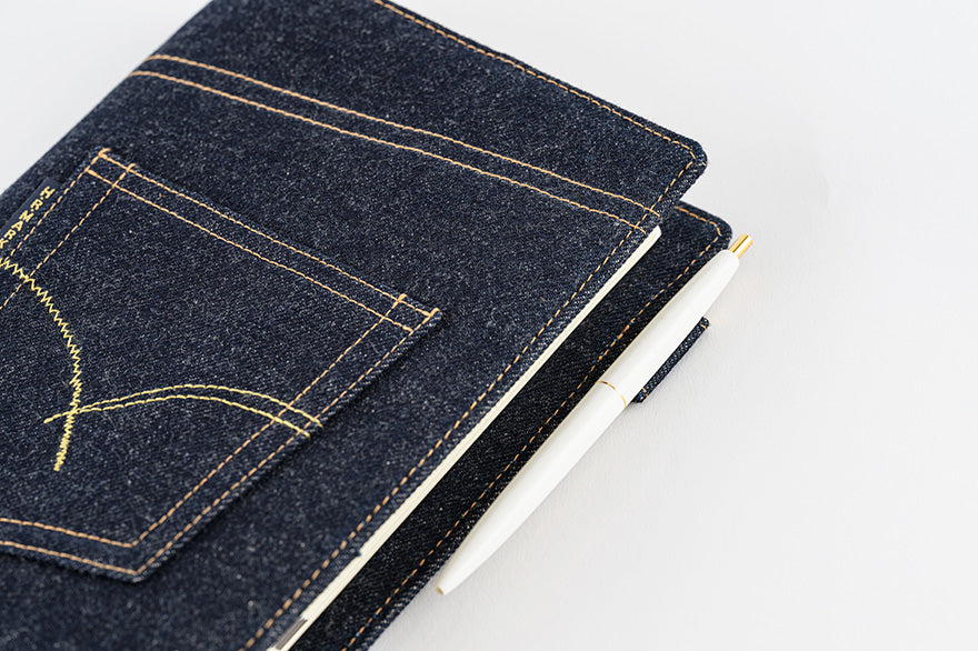 Hollywood Ranch Market: Indigo Jeans Pocket [Large 5-Year Techo] A5 Size (fits Large 5-Year Techo) (Cover Only)
