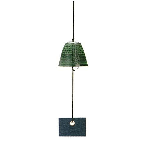 Temple Bell Shaped Nambu Ironware Cast Iron Wind Bell, Japanese Wind Bell, Japanese Wind Chime