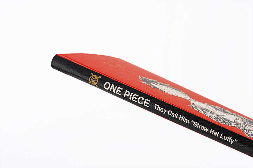 Hobonichi Techo 2026 ONE PIECE magazine: Straw Hat Luffy (Red) Weeks Hardcover Book / Weekly Horizontal / Jan start / Mon start - English Edition