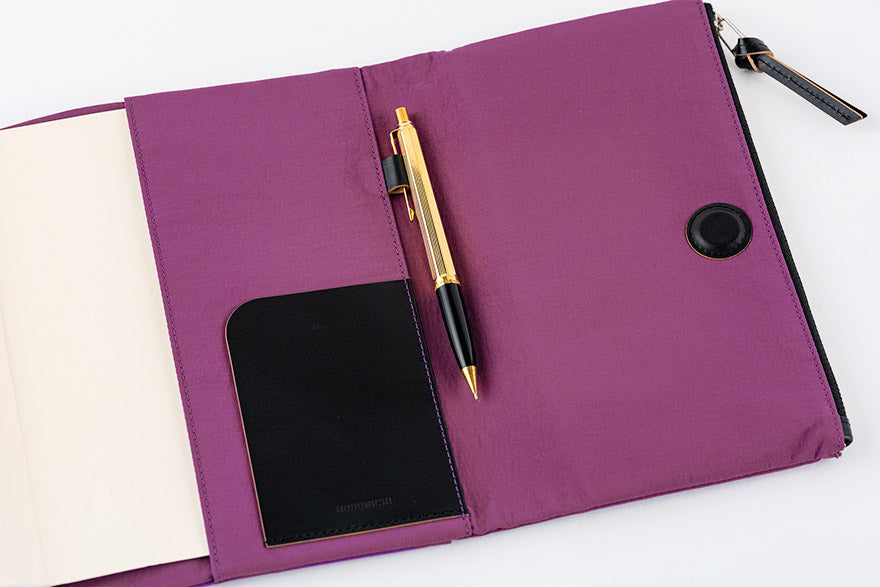 Tragen: Purple [Hobonichi Cousin (A5) Techo Cover] (Cover Only)