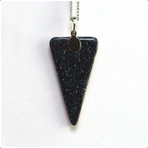 Yusen-Shippo Pendant Necklace - Wisteria, Japanese Jewelry